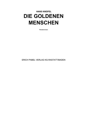 Kneifel Hanns