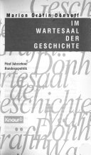 Dönhoff Marion Gräfin