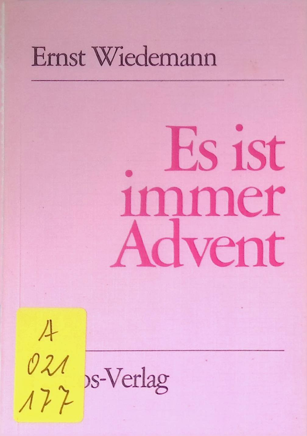 Wiedemann Ernst