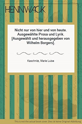 kaschnitz marie luise