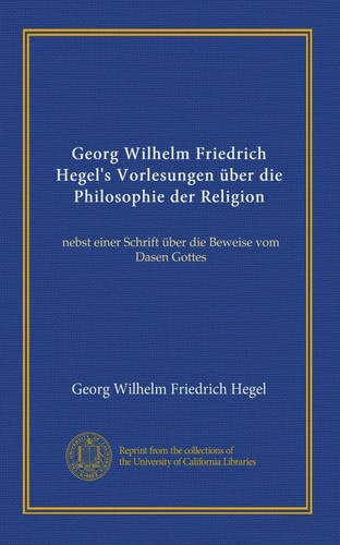 Georg Wilhelm Friedrich Hegel
