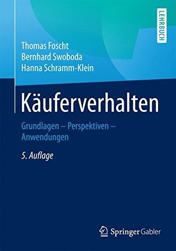 Thomas Foscht, Bernhard Swoboda,Hanna Schramm-Klein