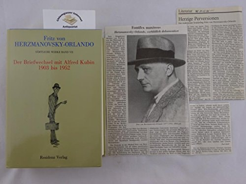 Fritz von Herzmanovsky-Orlando, Alfred Kubin