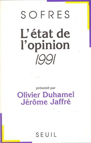 SOFRES (ed.), Olivier Duhamel, Jérome Jaffré