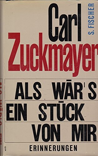 Zuckmayer Carl