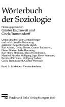 Günter Endruweit, Gisela Trommsdorff (Hg. )