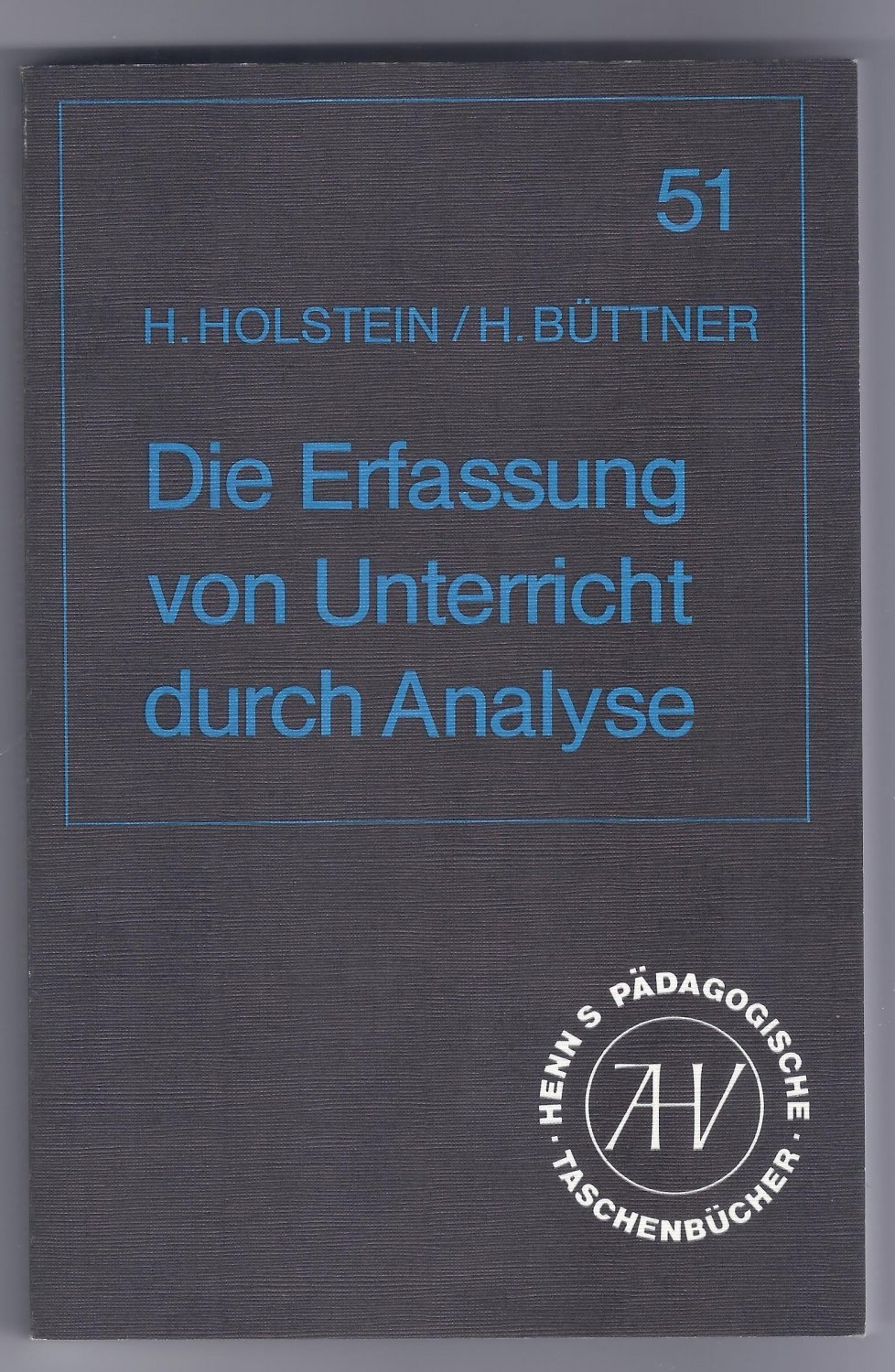 Holstein, Hermann Büttner, Heinz