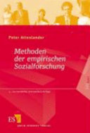 Atteslander, Peter Cromm, Jürgen