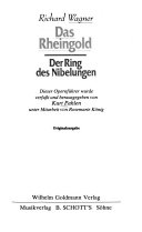 Richard Wagner, Julius Burghold (Hg. )