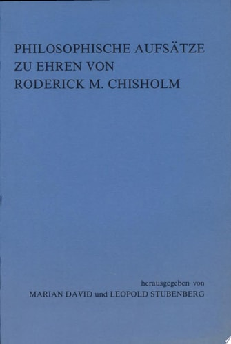 Rudolf Haller (Hg. )Marian David, Leopold Stubenberg