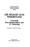 Hubert Hummer, Reinhard Kannonier, Brigitte Kepplinger (Hg. )