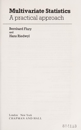 Bernhard Flury, Hans Riedwyl