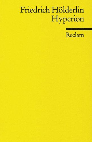 Hölderlin Friedrich