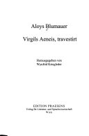 Virgil, Aloys Blumauer