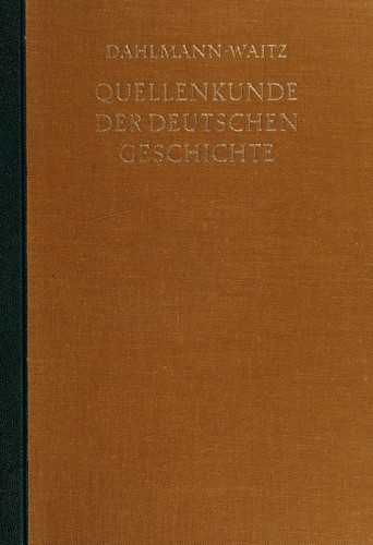 Dahlmann-Waitz, Hermann Heimpel, Herbert Geuss (Hg. )