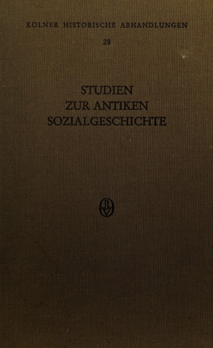 Werner Eck, Hartmut Galsterer, Hartmut Wolff (Hg. )