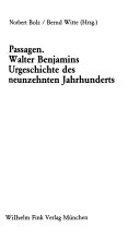 Norbert Bolz, Bernd Witte (Hg. )