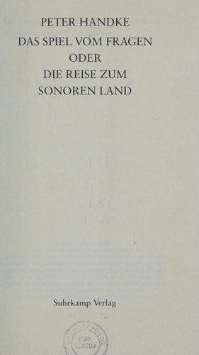 Peter Handke