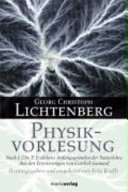 Lichtenberg, Georg Christoph, Gamauf, Gottlieb, Krafft, Fritz, Erxleben, Johann Christian Polykarp
