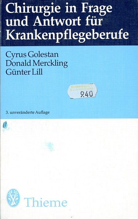 Cyrus Golestan, Donald Merckling, Günter Lill