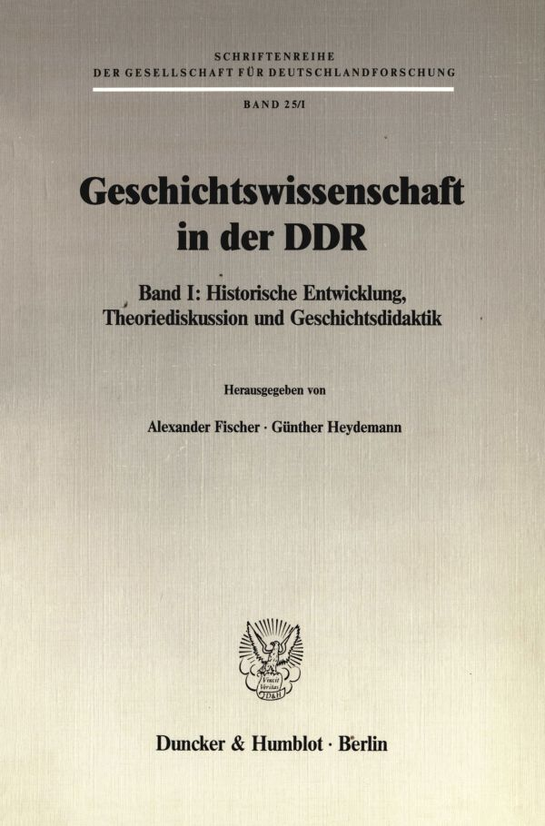 Alexander Fischer, Günther Heydemann