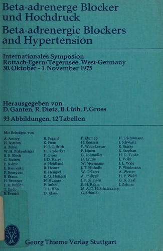 Hg. Ganten, Dietz, Lütz , Gross