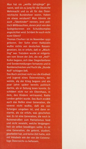 Chorherr, Thomas