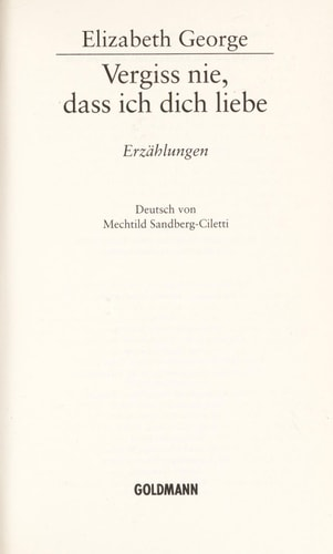 George, Elizabeth