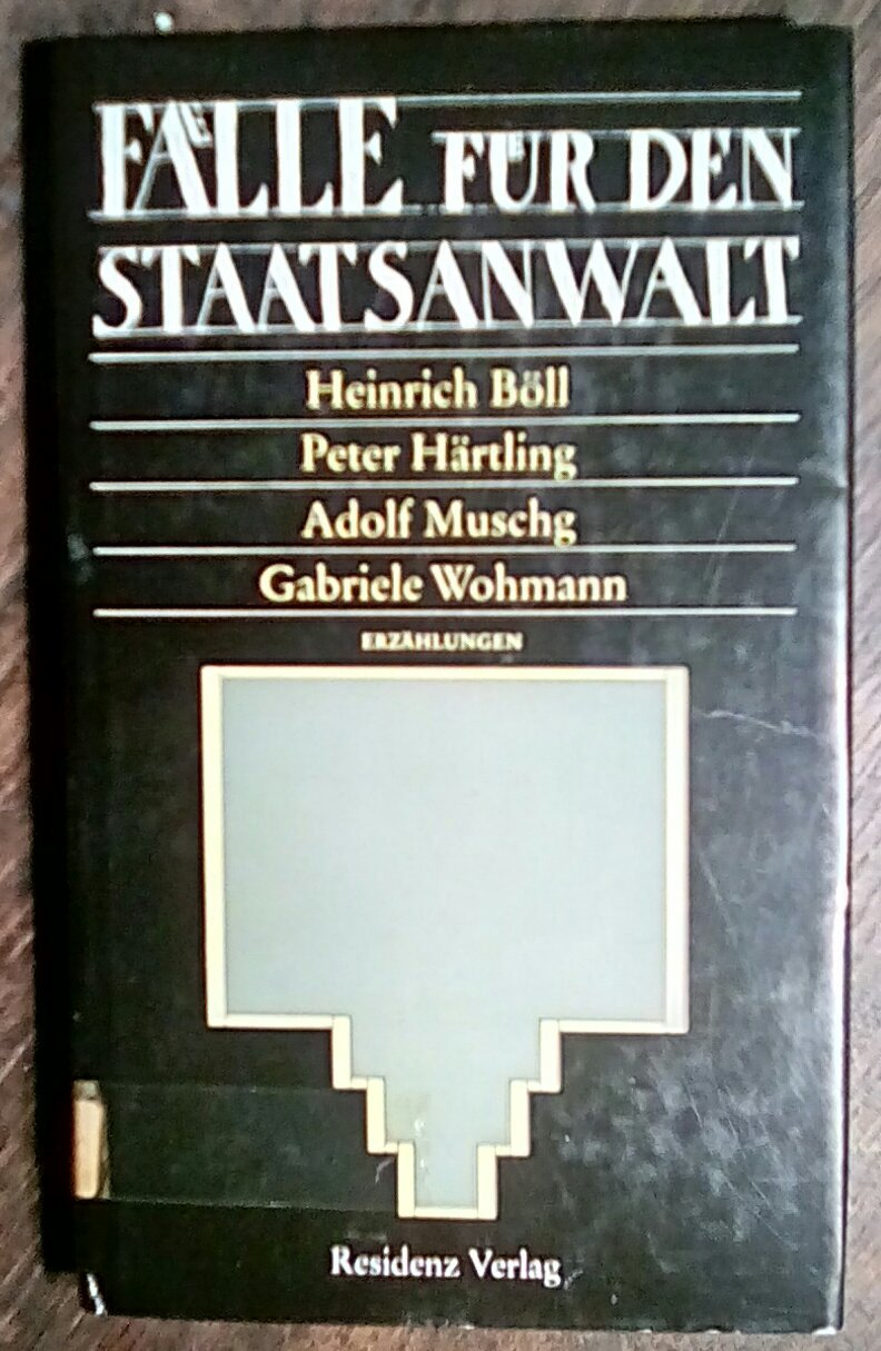 Heinrich Böll, Peter Härtling, Adolf Muschg, Gabriele Wohmann