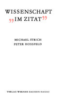 Michael Strich, Peter Hossfeld
