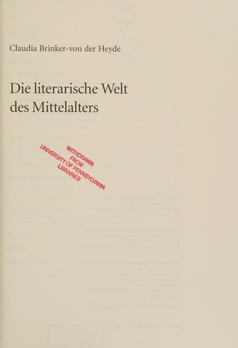 Claudia Brinker-von der Heyde