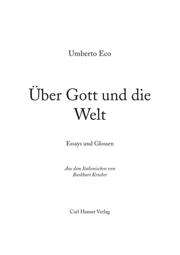 Umberto Eco