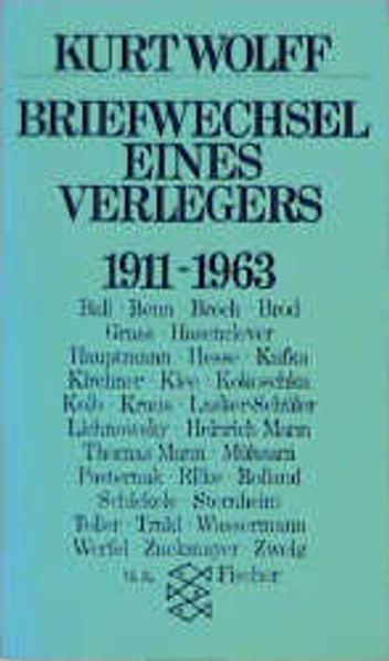 Wolff, Kurt,  Zeller, Bernhard,  Otten, Ellen