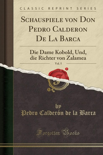 Barca Pedro Calderon de la