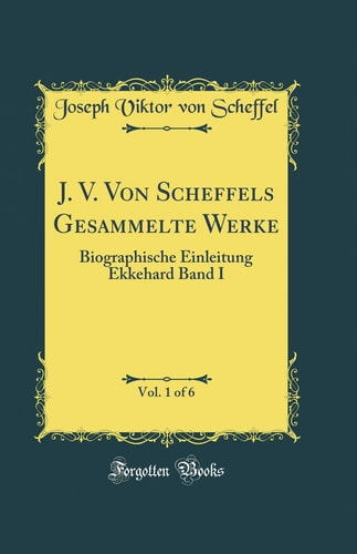 Scheffel Joseph Victor von