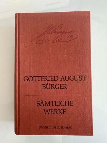 Bürger Gottfried August