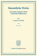 Ranke Leopold von